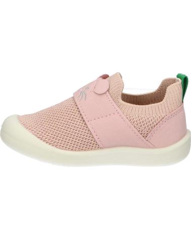 Deportivas KICKERS  de Niña 972410-10 KICKRATCH POLYESTER KNITTLUREX  131 ROSE CLAIR