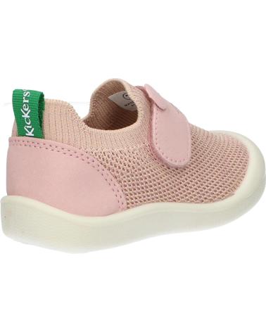 Deportivas KICKERS  de Niña 972410-10 KICKRATCH POLYESTER KNITTLUREX  131 ROSE CLAIR