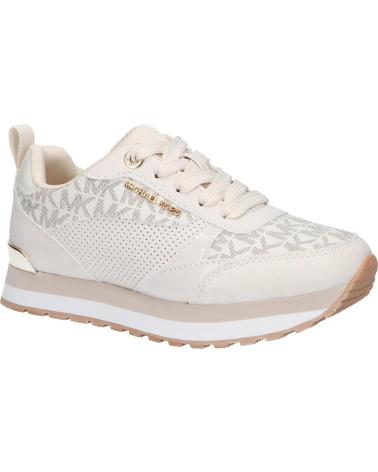 Deportivas MICHAEL KORS  de Mujer y Niña MK01458270 BILLIE DORIAN  VANILLA LOGO PVC