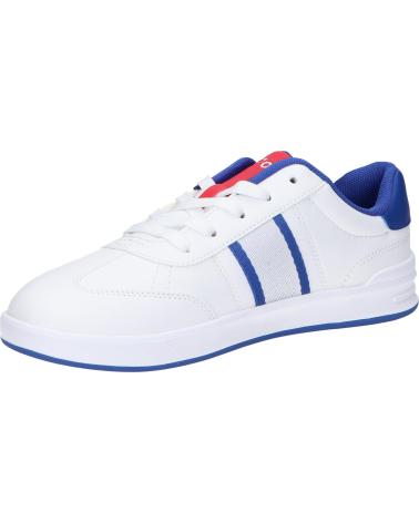 Deportivas POLO RALPH LAUREN  de Mujer y Niña y Niño RL02475103 HERITAGE COURT III T-TOE  J-WHITE - ROYAL - RL2000 SMOOTH