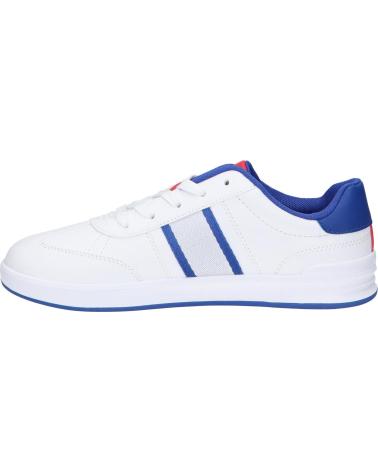 Deportivas POLO RALPH LAUREN  de Mujer y Niña y Niño RL02475103 HERITAGE COURT III T-TOE  J-WHITE - ROYAL - RL2000 SMOOTH