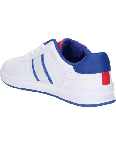 Deportivas POLO RALPH LAUREN  de Mujer y Niña y Niño RL02475103 HERITAGE COURT III T-TOE  J-WHITE - ROYAL - RL2000 SMOOTH