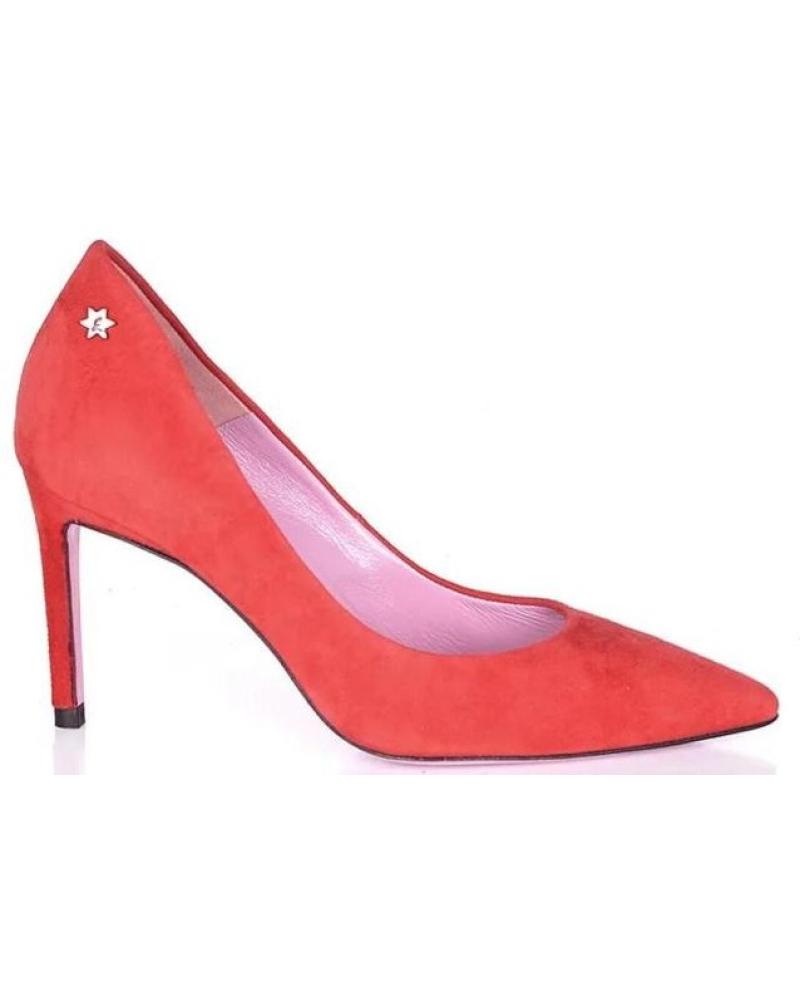 Zapatos de tacón PACO HERRERO  per Donna STILETTO ANTE ROJO  VARIOS COLORES