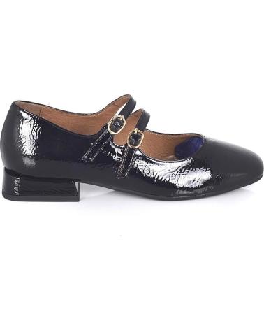 Bailarinas PACO HERRERO  per Donna MERCEDITA DOS HEBILLAS CHAROL ARRUGADO NEGRO  VARIOS COLORES