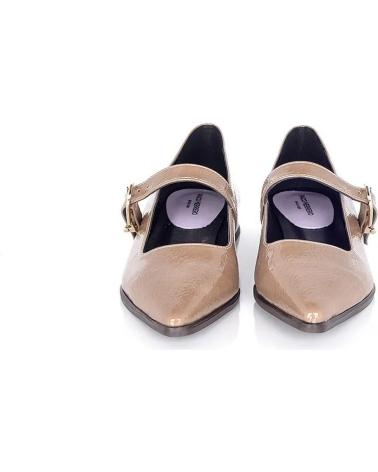 Ballerines PACO HERRERO  pour Femme BAILARINA CHAROL TAUPE HEBILLA  VARIOS COLORES