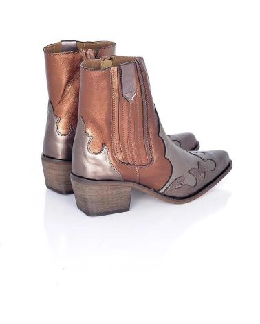 Botas PACO HERRERO  de Mujer BOTIN CAMPERO MARRON  VARIOS COLORES