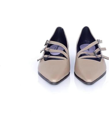 Schuhe PACO HERRERO  für Damen MERCEDITA TRES HEBILLAS TAUPE  VARIOS COLORES