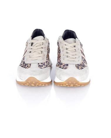 Zapatillas deporte PACO HERRERO  de Mujer SNEAKER LEOPARDO TIRAS TAUPE  VARIOS COLORES