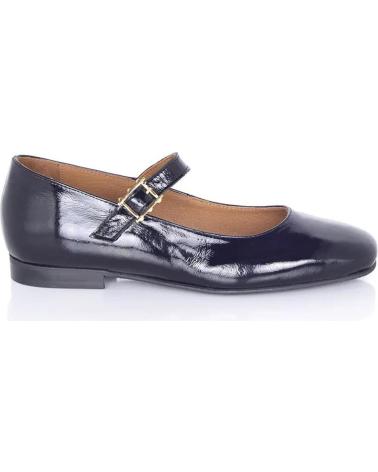 Bailarinas PACO HERRERO  de Mujer BAILARINA VELVET CHAROL NEGRO PUNTA CUADRADA  VARIOS COLORES