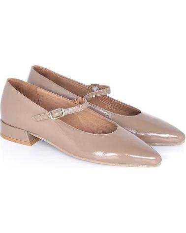 Sabrinas PACO HERRERO  de Mulher BAILARINA HEBILLA VELVET CHAROL TAUPE  VARIOS COLORES