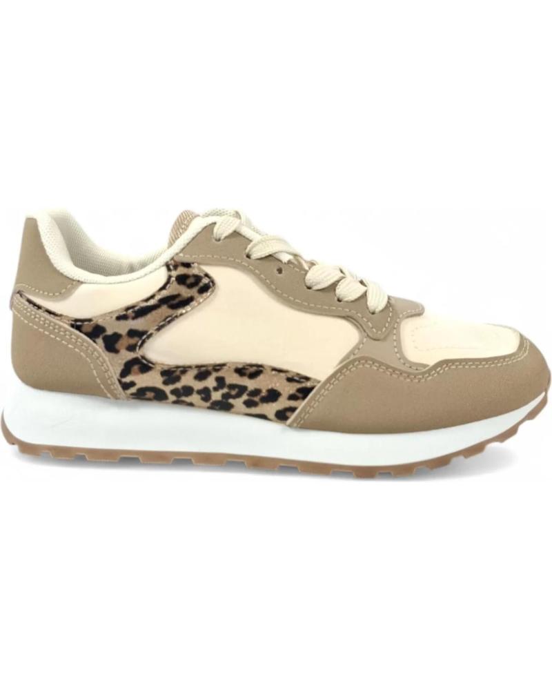 Woman Trainers TIMBOS DEPORTIVA DE MUJER KAKI BEIGE 131129 MARRóN