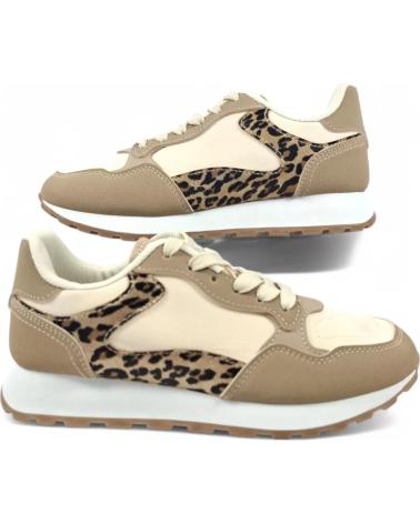 Woman Trainers TIMBOS DEPORTIVA DE MUJER KAKI BEIGE 131129 MARRóN