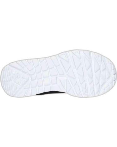 SKECHERS UNO LITE-METALLIC MODE 310384L-BLK NEGRO NEGRO