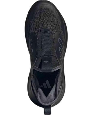 ADIDAS TENSAUR COMFORT SNEAKERS SENZA LACCI CBLACK-GRESIX NERO NEGRO