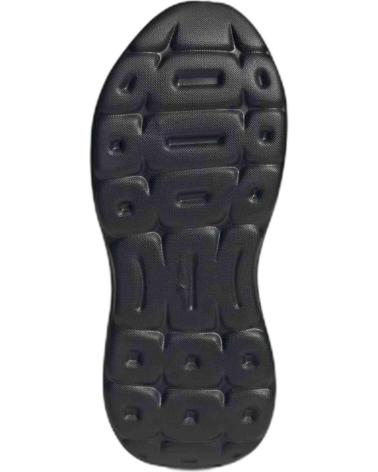 ADIDAS TENSAUR COMFORT SNEAKERS SENZA LACCI CBLACK-GRESIX NERO NEGRO