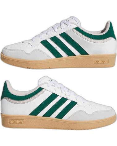 Scarpe sport ADIDAS  per Uomo JQ2736 HOOPS 4 0  FTWWHT-CGREEN-GUM3