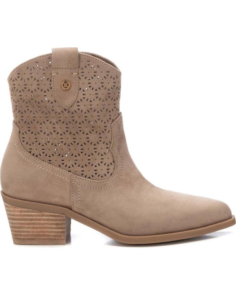 Bottes XTI  pour Femme BOTIN SRA ANTELINA TAUPE  MARRN