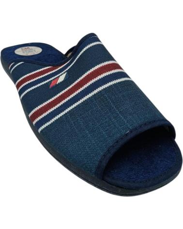 Man House slipers CALZAMUR ZAPATILLA ABIERTA MARINO RAYAS CMCONFORT 342  VARIOS COLORES