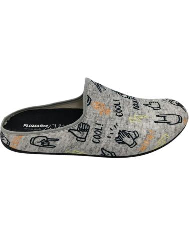 Man House slipers ROAL ZAPATILLA GRIS PLUMAFLEX 30110  VARIOS COLORES