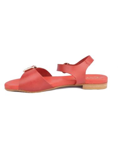 Sandales CSY  pour Femme ABASSI  RED