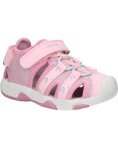 Sandálias GEOX  de Menina B450DB 0ASCE B SANDAL MULTY LT PINK-DK PINK  C8099