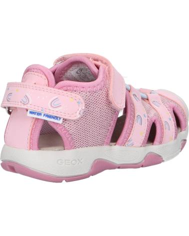Sandálias GEOX  de Menina B450DB 0ASCE B SANDAL MULTY LT PINK-DK PINK  C8099