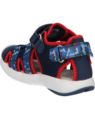 GEOX B450FB 014CE B SANDAL MULTY C0735 NAVY-RED AZUL