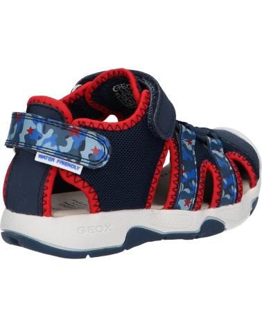 GEOX B450FB 014CE B SANDAL MULTY C0735 NAVY-RED AZUL