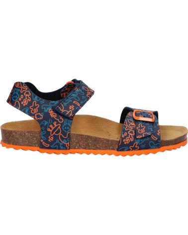 Sandálias GEOX  de Menino J028LB 0006A J GHITA C0659 NAVY-ORANGE  AZUL