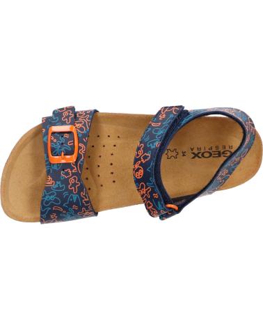 Sandálias GEOX  de Menino J028LB 0006A J GHITA C0659 NAVY-ORANGE  AZUL