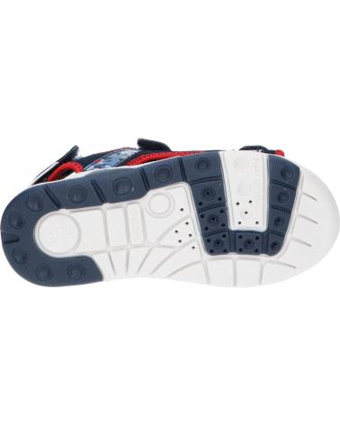 Sandalen für Junge GEOX B450FA 014CE B SANDAL MULTY C0735 NAVY-RED C0735