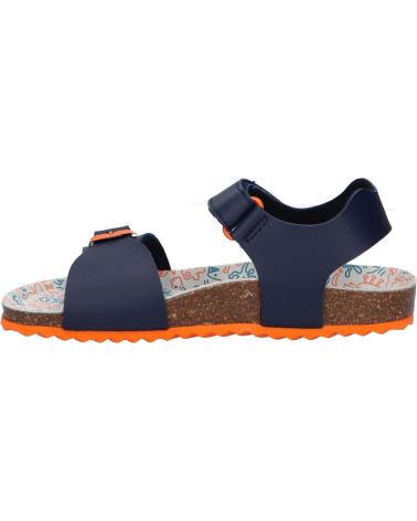 Sandalias GEOX  de Niño J028LB 0009F J GHITA NAVY-DK ORANGE  C4218