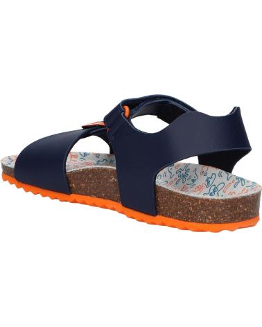 Sandalias GEOX  de Niño J028LB 0009F J GHITA NAVY-DK ORANGE  C4218
