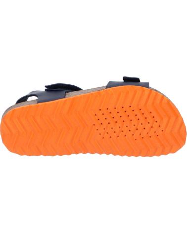 Sandalias GEOX  de Niño J028LB 0009F J GHITA NAVY-DK ORANGE  C4218