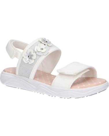 Sandalen für Mädchen GEOX J15DUI 0BCEW J SANDAL DEAPHNE GIR C1000 WHITE BLANCO