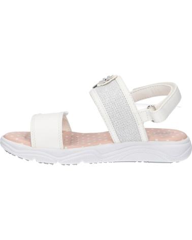 Sandalen für Mädchen GEOX J15DUI 0BCEW J SANDAL DEAPHNE GIR C1000 WHITE BLANCO