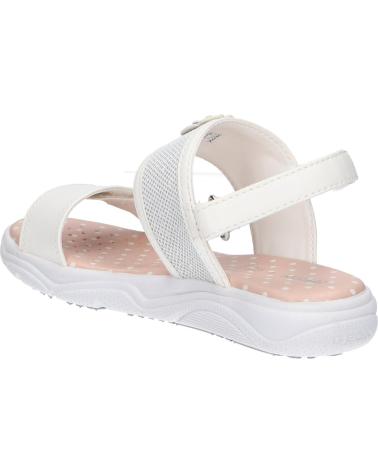 Sandalen für Mädchen GEOX J15DUI 0BCEW J SANDAL DEAPHNE GIR C1000 WHITE BLANCO