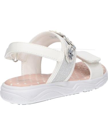 Sandalen für Mädchen GEOX J15DUI 0BCEW J SANDAL DEAPHNE GIR C1000 WHITE BLANCO