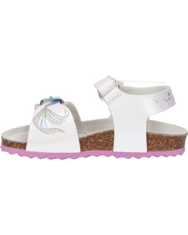 Sandálias de Menina GEOX  J358MA 000NF J ADRIEL C1044 WHITE-AQUAMARINE MULTICOLOR