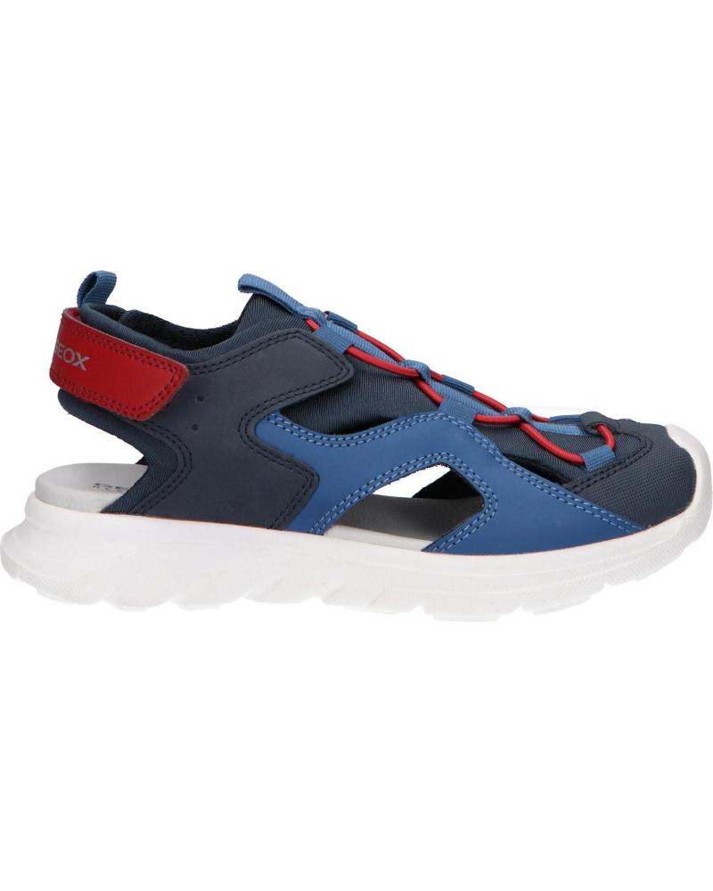 Sandales GEOX pour Garçon J45F1E 0ME15 J SANDAL AIRADYUM BO NAVY-RED C0735 Sandales GEOX pour Garçon J45F1E 0ME15 J SANDAL AIRADYUM BO NAVY-RED C0735