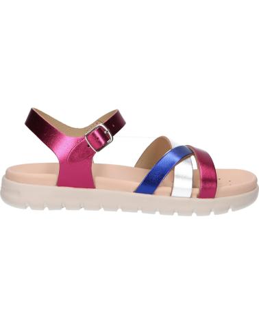 Sandalen GEOX  für Mädchen J45GSA 000CF J SANDAL SOLEIMA GIR  C8NK4 FUCHSIA-ROYAL
