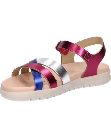 Sandalen GEOX  für Mädchen J45GSA 000CF J SANDAL SOLEIMA GIR  C8NK4 FUCHSIA-ROYAL