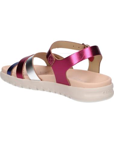 Sandalen GEOX  für Mädchen J45GSA 000CF J SANDAL SOLEIMA GIR  C8NK4 FUCHSIA-ROYAL