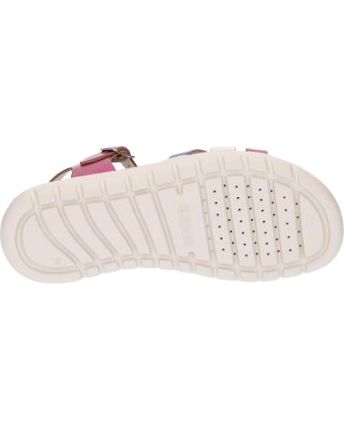 Sandalen GEOX  für Mädchen J45GSA 000CF J SANDAL SOLEIMA GIR  C8NK4 FUCHSIA-ROYAL