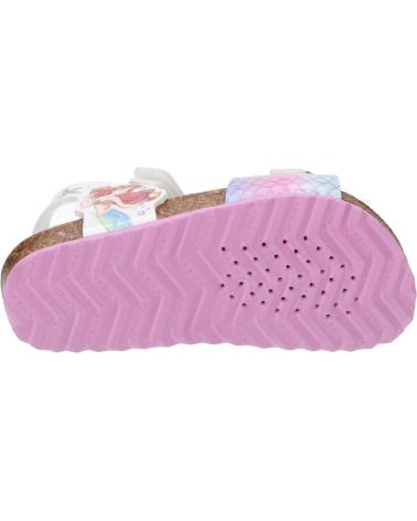 Sandálias de Menina GEOX  J358MA 000NF J ADRIEL C1044 WHITE-AQUAMARINE MULTICOLOR