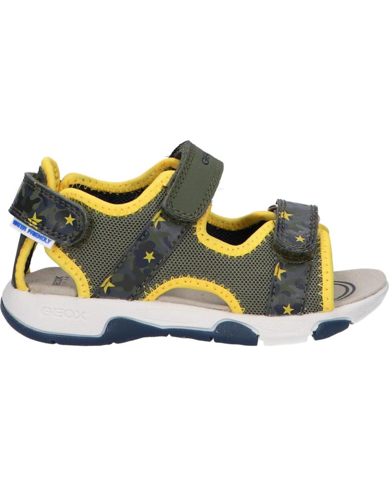 Sandalias GEOX  de Niño B450FA 014CE B SANDAL MULTY MILITARY-OCHREYELLOW  C0629