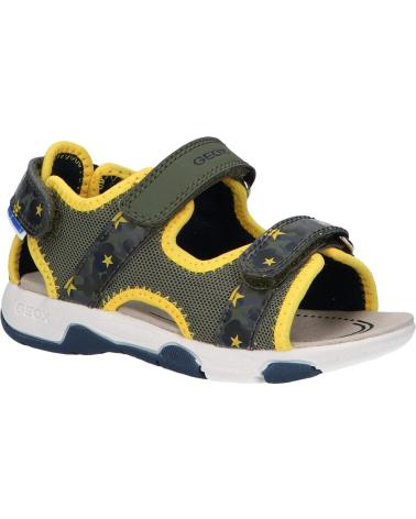 Sandalias GEOX  de Niño B450FA 014CE B SANDAL MULTY MILITARY-OCHREYELLOW  C0629
