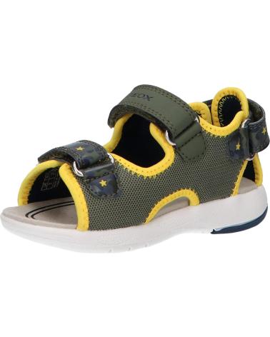 Sandalias GEOX  de Niño B450FA 014CE B SANDAL MULTY MILITARY-OCHREYELLOW  C0629