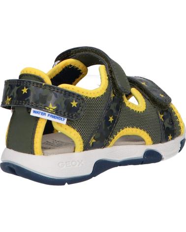 Sandalias GEOX  de Niño B450FA 014CE B SANDAL MULTY MILITARY-OCHREYELLOW  C0629