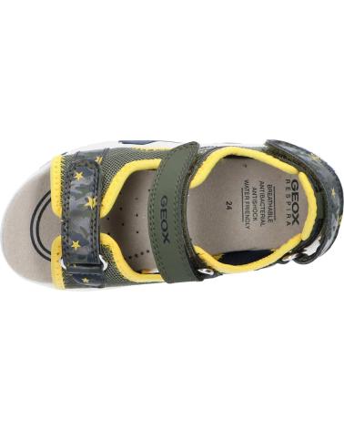 Sandalias GEOX  de Niño B450FA 014CE B SANDAL MULTY MILITARY-OCHREYELLOW  C0629